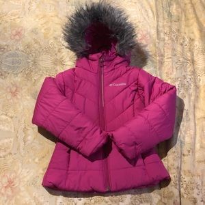 Girls Columbia ski jacket size XS